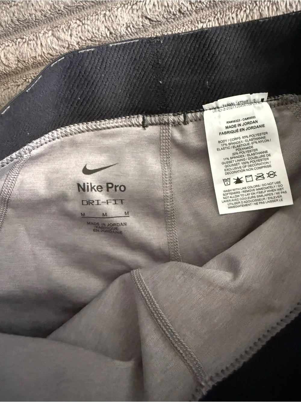 Women’s Nike Pro Dri-Fit Grey